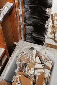 bathroom demolition