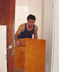 installing bathroom vanity
